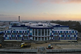 Вид на филиал НПО "Наука" с новыми корпусами. 